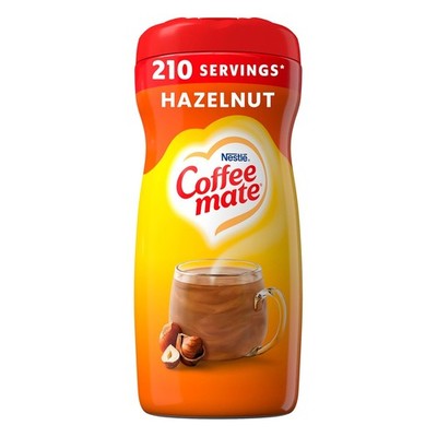 Coffee Mate Hazelnut Powdered Creamer 15oz Pack of 6
