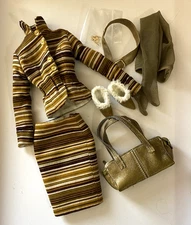 TONNER -  Tyler Wentworth Boutique -16" doll outfit - "Savvy Stipes" complete