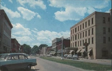 Pennsylvania's Grand Canyon,Main St.,Wellsboro,PA Tichnor Tioga County Vintage