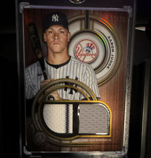 2025 Topps Tribute Game-Used Memorabilia Aaron Judge Yankees #32/75 /75