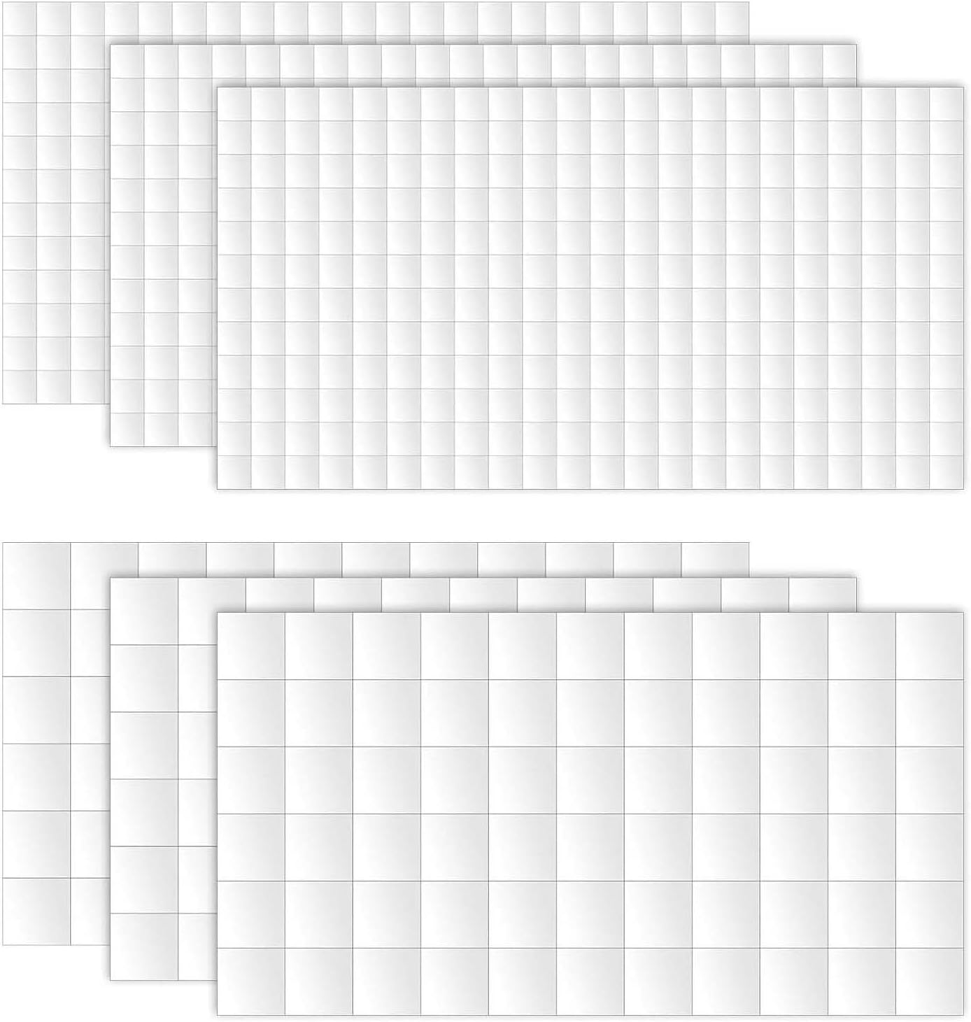 990 Pcs Card Making Supplies,Foam Sticky Pads,Double Sided Sticky Foam Pads for