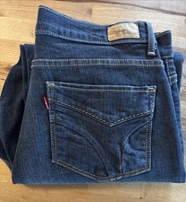 WOMENS LEVIS 512 PERFECTLY SLIMMING CAPRI JEANS SIZE 12 D61