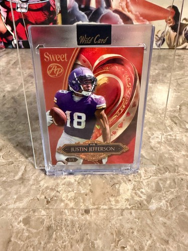 Justin Jefferson 2026 Wild Card Wild Art 1/1