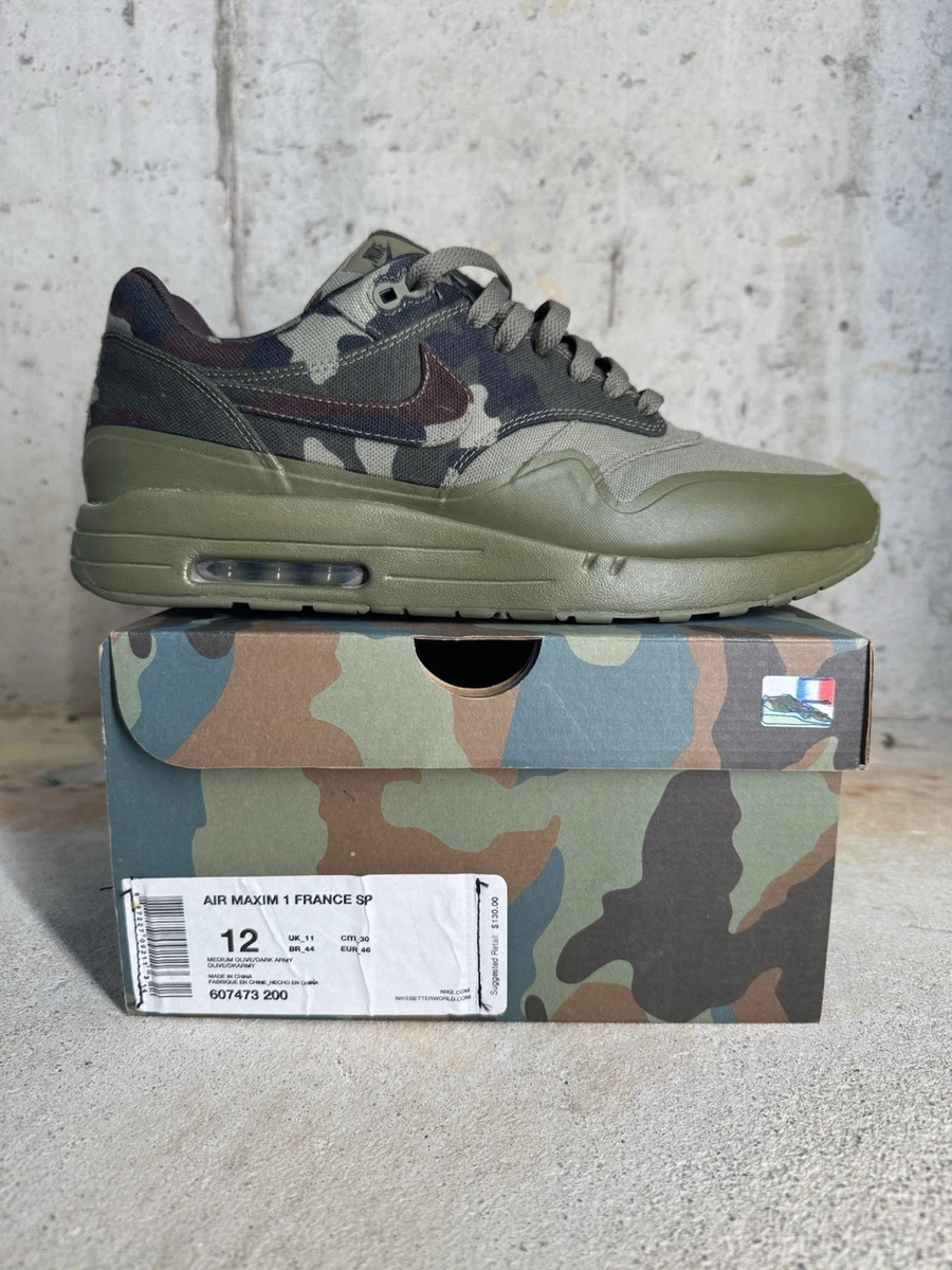 Las mejores ofertas en Nike Air Maxim 1 France SP Camo | eBay