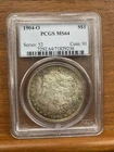 1904-O Morgan Silver Dollar PCGS MS64 Rim Toning