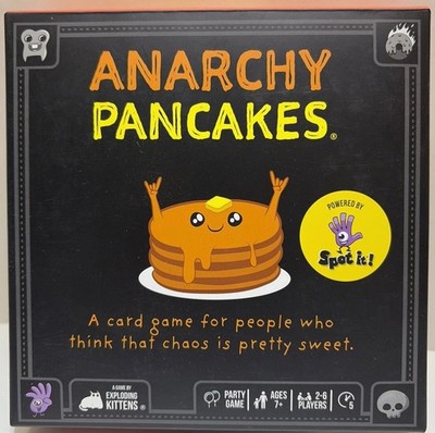 Anarchy Pancakes, Board / Card Game - By Exploding Kittens, Used, VG, Complete