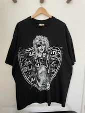 Y2k Street Certified Riders Nation  3xL T-Shirt Black Streetwear Marilyn Monroe