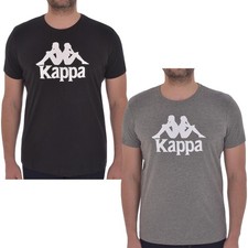 Kappa Mens Authentic Estessi Slim Fit Short Sleeve Roundneck T-Shirt Tee Top