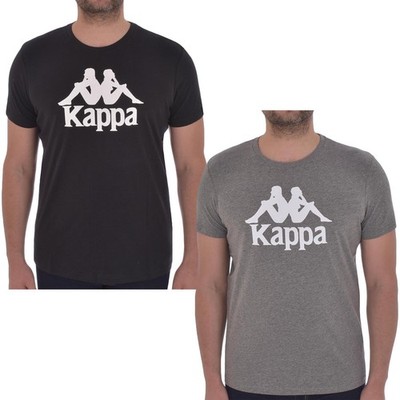 Kappa Herren Authentic Estessi Slim Fit Kurzarm Rundhals T-Shirt Tee Oberteil