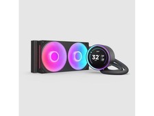 KRAKEN ELITE RGB 240 BLACK WITH AIO LIQUID COOLER WITH IPS LCD STATIC PRESSURE