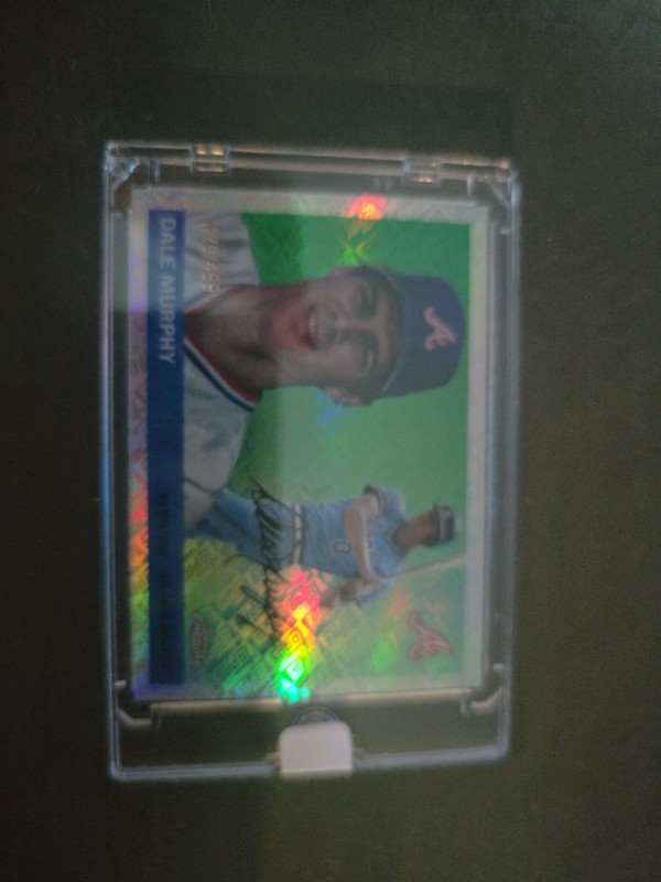 2025 Topps Chrome Platinum Anniversary Dale Murphy 363 Logofractor /499
