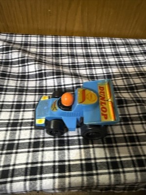Vintage FE Blue Formula 1 Race Car Dunlop Shell and Elf Shelf 8A
