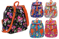 Women’s Retro Canvas Backpack Rucksack Casual Travel School College Shoulder Bag