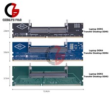 DDR3 DDR4 DDR5 Laptop to Desktop Memory Adapter Card RAM Connector Adapter