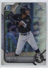 2022 Bowman Chrome Prospects Mega Box Mojo Refractor Misael Gonzalez #BCP-4 4l3