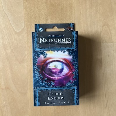 Android Netrunner LCG - Data Pack Cyber Exodus - Neuwertig. 