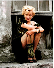 8x10 COLOR PHOTO of MARILYN MONROE in 1956