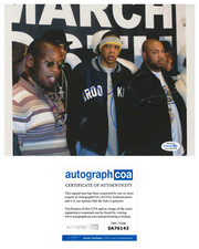 Jay-Z Signed Autographed 8x10 Photo Hip Hop Rapper ACOA COA