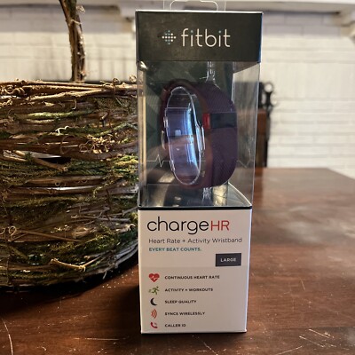 Fitbit Charge HR - Activity Tracker - Large - Plum Amazon.com: Fitbit Charge 2 Heart Rate + Fitness Wristband  main image 3