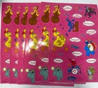Sandylion Sesame Street  lot of 6 SHEETS size 4" X 6"