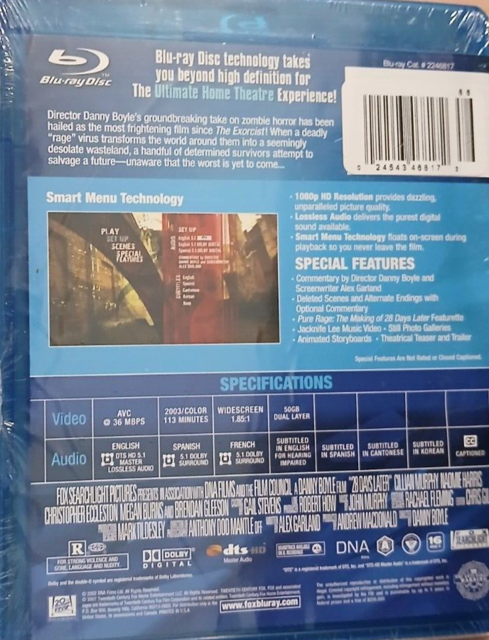 28 Days Later Blu-ray ! Brand new sealed READ DESCRIPTION | eBay