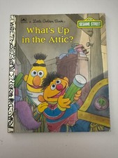 Little Golden Book - Sesame Street - What's Up in the Attic?