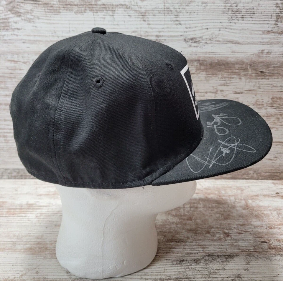 Gorra AlpineStars Adulto Negra Snapback Fórmula 1 Motocross Firmada (Desconocida) Foto 4 de 4