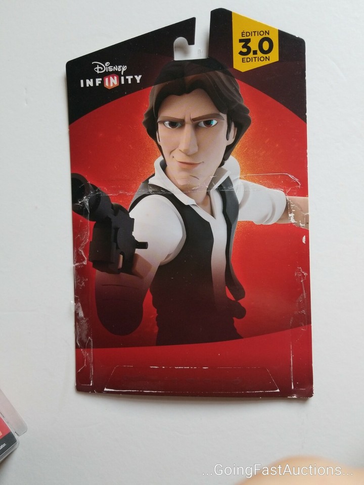 NIP Disney Infinity 3.0 Star Wars Han Solo Figure Xbox One 360 PS3 PS4