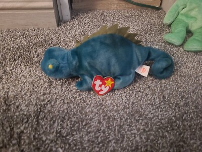 Ty Beanie Baby Collection 1997 6th Generation Iggy Seen With Hang Tag 5g