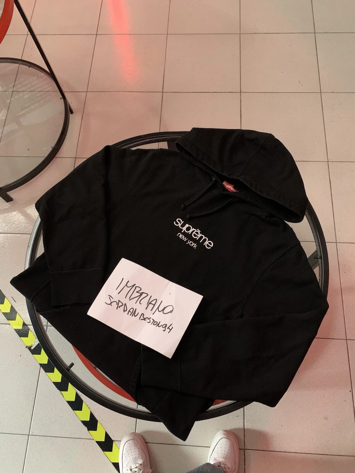 Supreme Chrome Hoodie Size L (fit M)