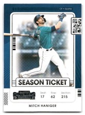 Mitch Haniger 2021 Panini Contenders #83 Seattle Mariners BASEBALL