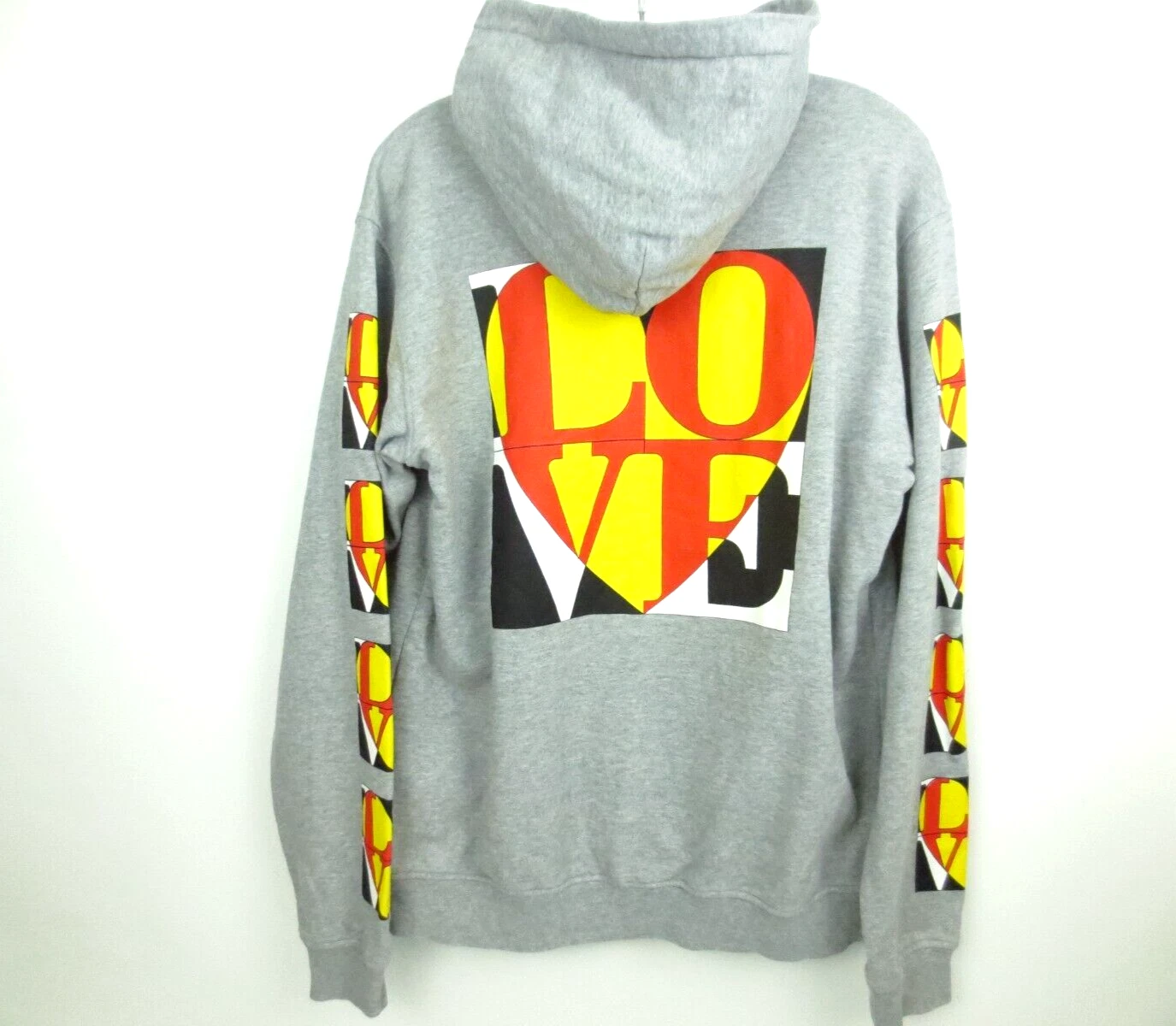 Felpa con cappuccio da donna Love Moschino taglia media Love Heart grafica maglione