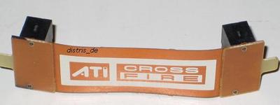 ATI CrossFire Bridge Brücke flex Cross Fire 7cm flexibel NEU OVP MSI XFX Palit