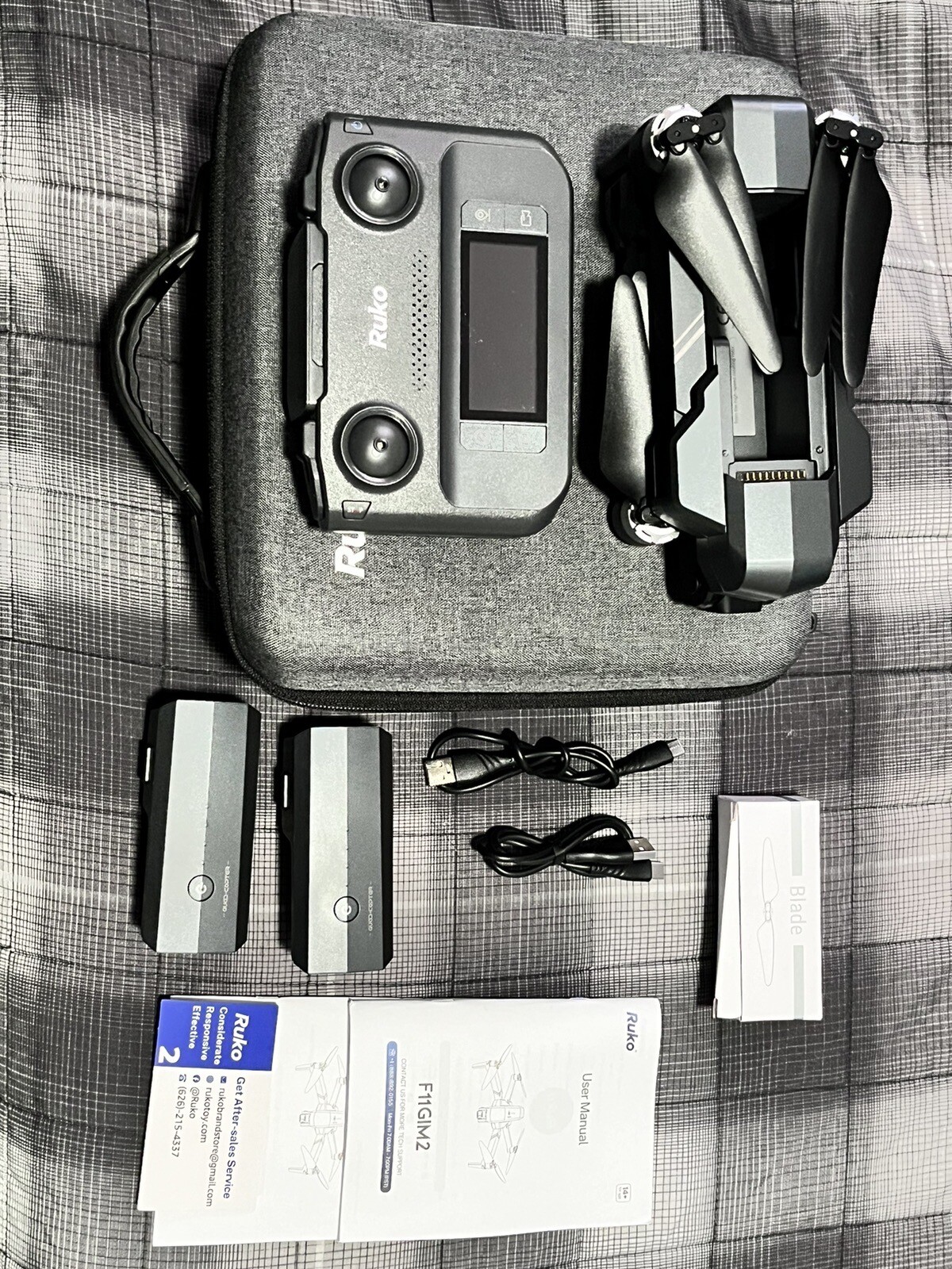 NEW!!! Ruko F11GIM2 4K Drone (9800ft Range) GPS AutoReturn FollowMe