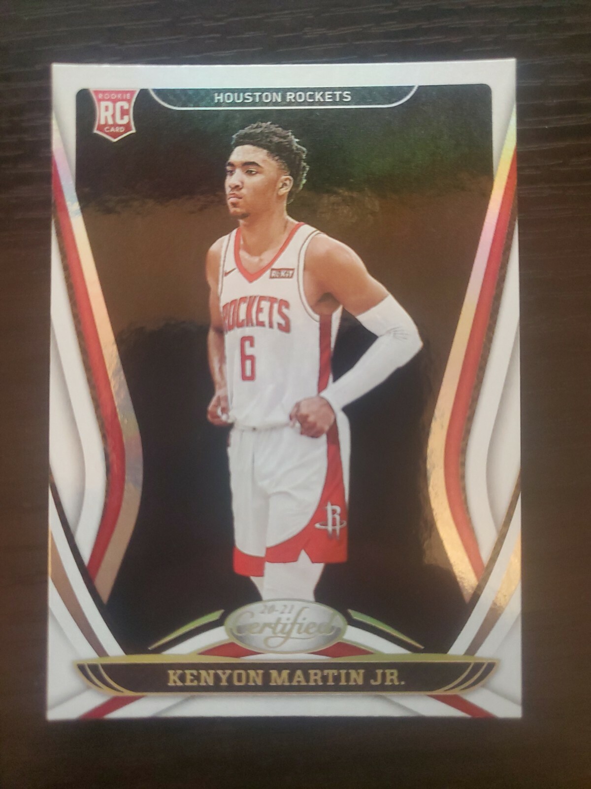 2020-21 Panini Certified Rookie Kenyon Martin Jr #154 Houston Rockets RC