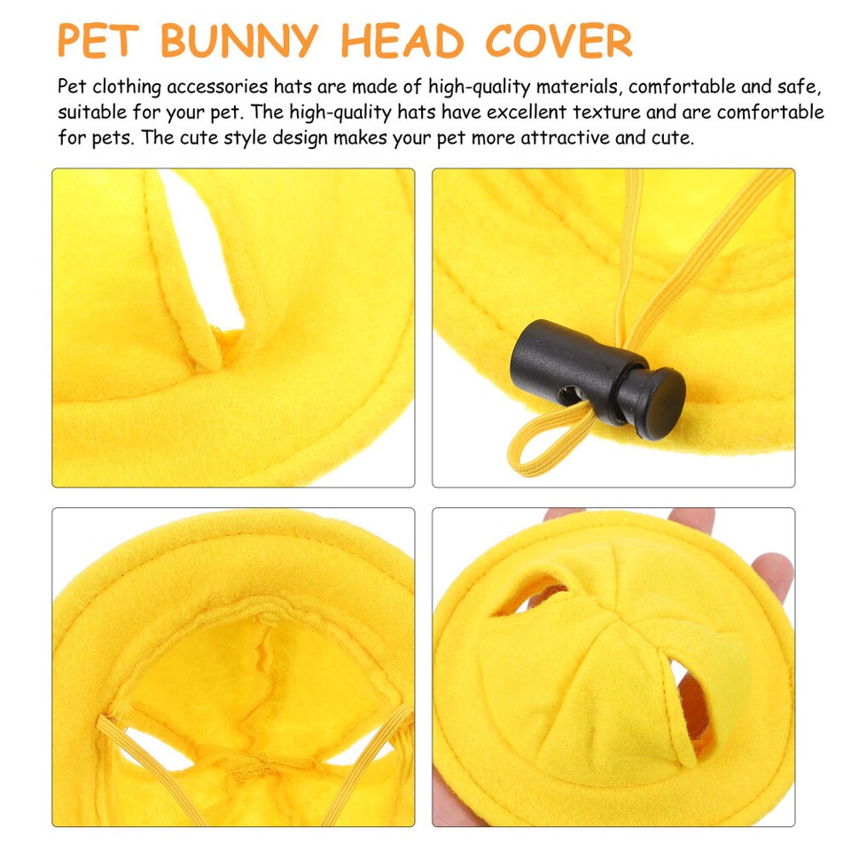 Colorful Pet Hat Clothes for Rabbits Mini Decor Bunny Outfits eBay