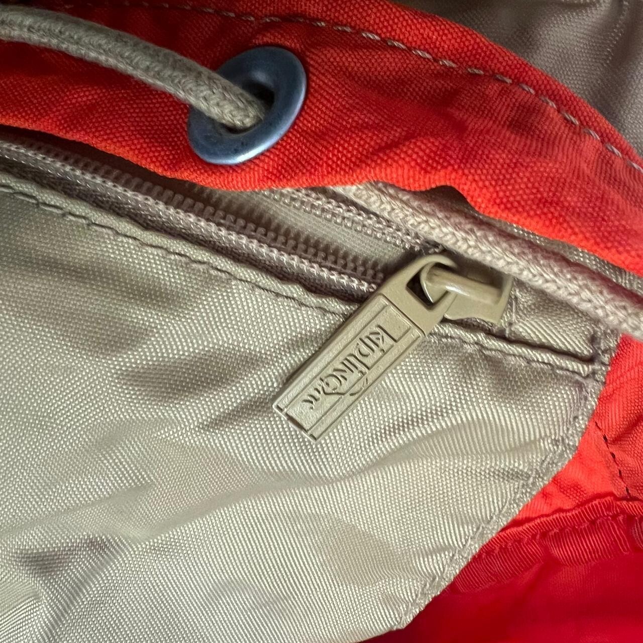 Vintage Kipling Large Backpack Drawstring Style B… - image 8