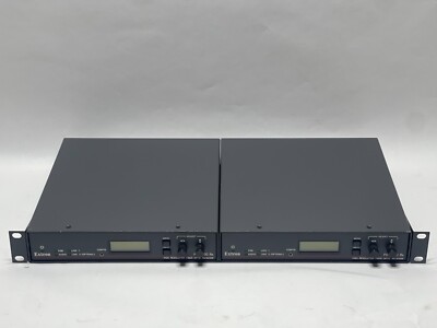Lot of 2 Extron FOX 500 Rx High Resolution Fiber Optic Receiver - Rack Mount