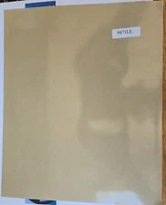 11 in. x 8 in. Sheet 3M 9471LE Adhesive Transfer Tape