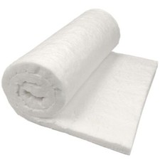 Ceramic Fiber Insulation 1" Thick x 16" x 48" 2400F Fireproof Insulation Blan...