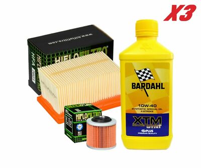 Inspektionskit Bardahl XTM Synt 10W40 Ölfilter Luft BMW F / G 650 GS / Dakar