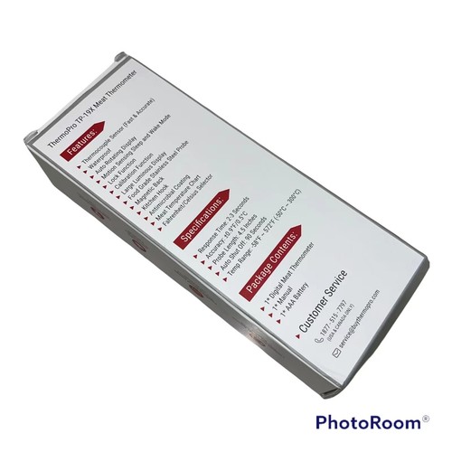 ThermoPro TP620 Instant Read Meat Thermometer with Thermocouple Sensor, Ambidext - Afbeelding 8 van 12