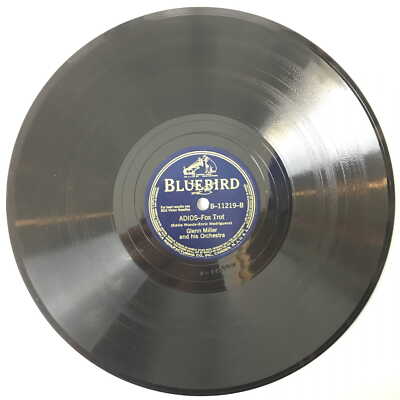 Glenn Miller Adios / Under Blue Canadian Skies B11219 Bluebird
