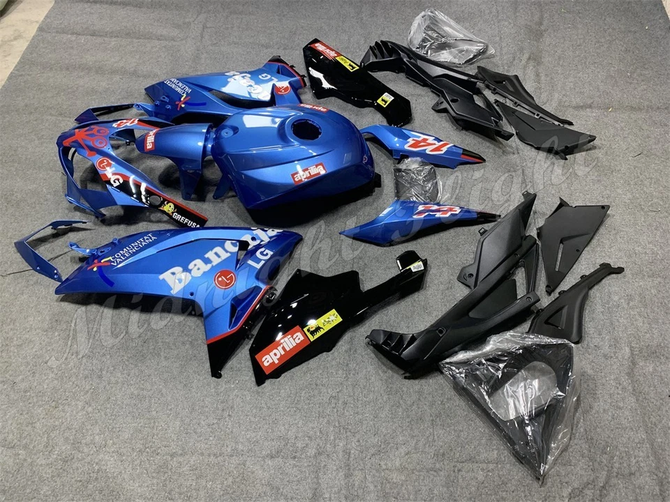 Kit de carenado para Aprilia RS125 2006-2011 07 carrocería de inyección ABS azul negro rojo Foto 4 de 4