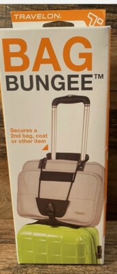 Travelon Bag Bungee Luggage Add A Bag Strap Travel Suitcase Attachment  System