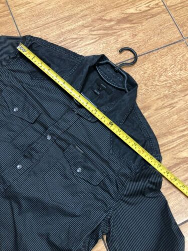 Diesel Shirt Mens Large Slim Fit Button Up Long Sleeve - Picture 11 of 12