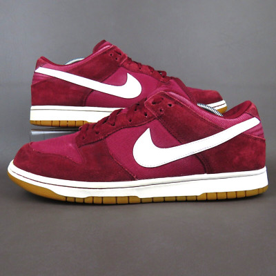 Nike Shoes - 2017 Dunk Low Team Red - Sz 11.5 Mens - Burgundy White Gum