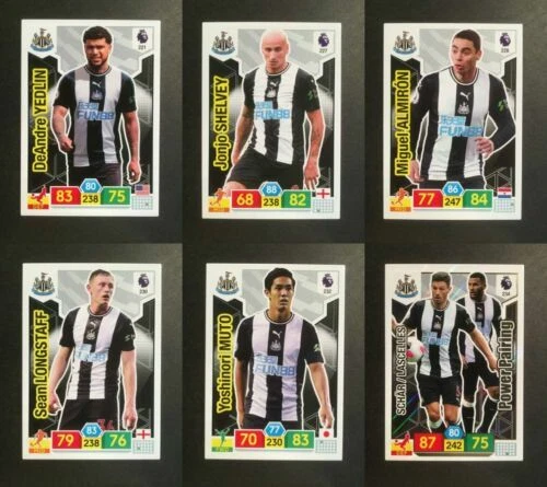Premier League Football Original Newcastle United Sports Trading Cards & Accessories