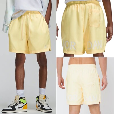 Nike Air Jordan Essentials Poolside Swimming Shorts Retro Lined