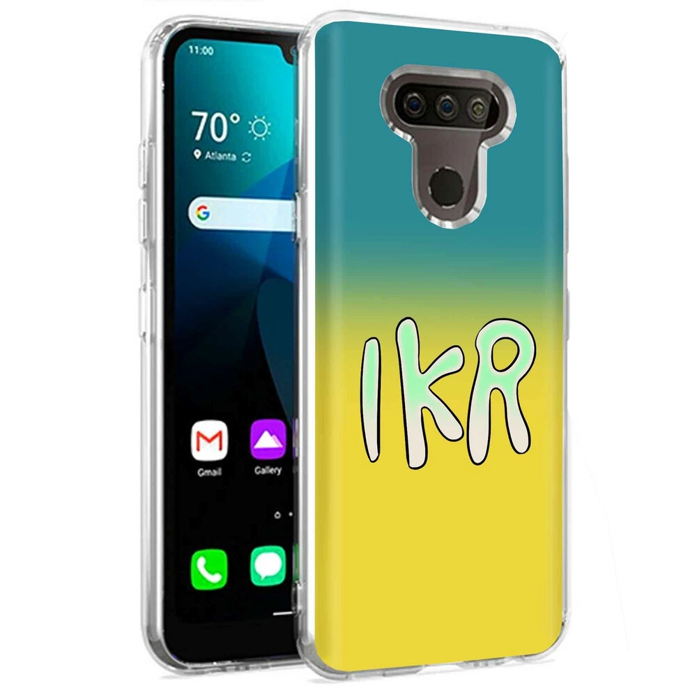 Phone Case for LG Harmony 4,Premier Pro Plus,K41, IKR I know right Print